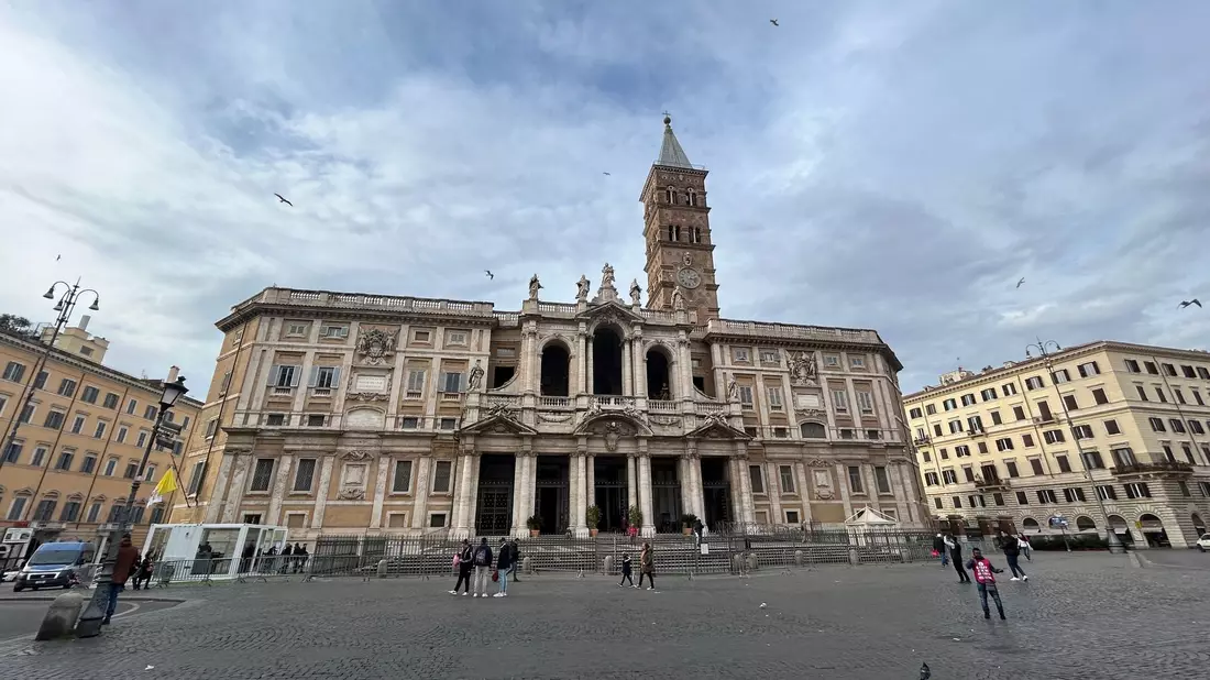 Die Basilika Santa Maria Maggiore. (Foto: Archiv) - Bild: Christoph Sator/dpa