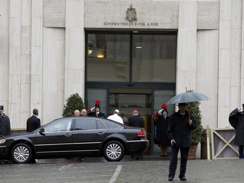 Vatikan-Gästehaus Santa Marta - Foto: picture alliance / dpa