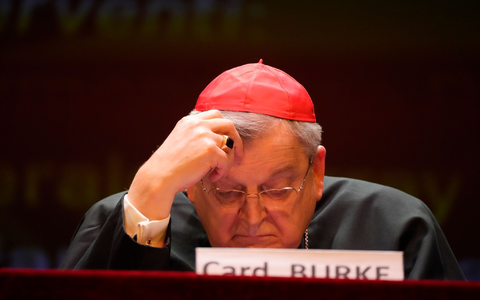 Die Chancen von Kurienkardinal Raymond Burke werden als gering eingeschätzt. (Archivbild) - Foto: Gregorio Borgia/AP