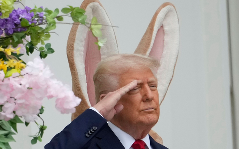 Großes Familienfest an Ostern im Weißen Haus. - Foto: Alex Brandon/AP/dpa