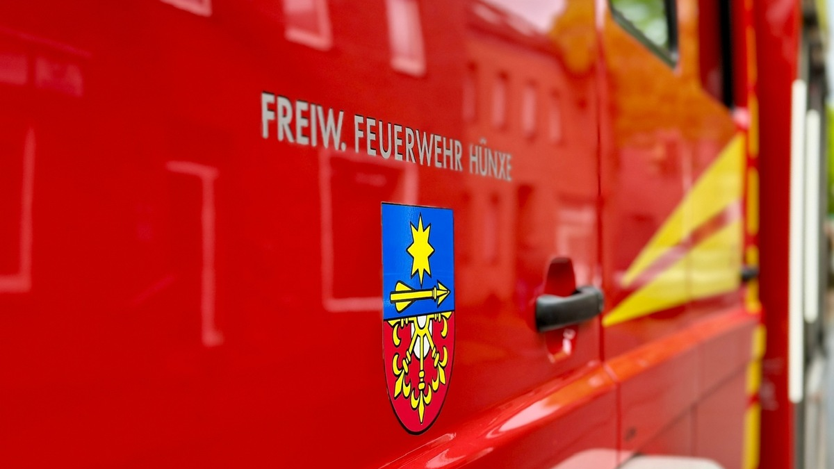 FW Hünxe: Zwei Feuerwehreinsätze am Osterwochenende - Foto: presseportal.de