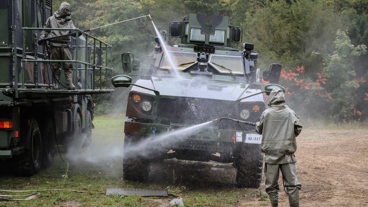 Das ABC-Abwehrkommando der Bundeswehr: / Mobile Analysefähigkeit und fachliche Expertise - Foto: presseportal.de