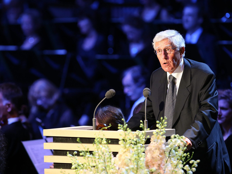 Der Schweizer Intellektuelle war ein gefragter Festredner - Foto: picture alliance / Neumayr / Mmv/APA/dpa