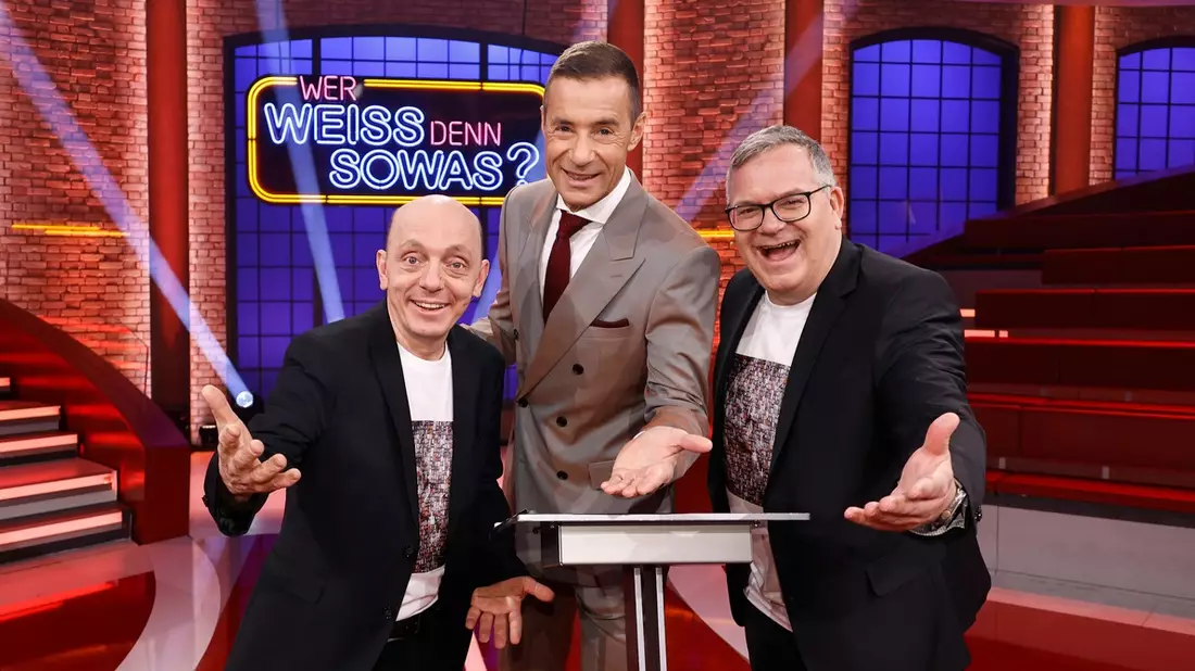 Die fantastischen Drei von Wer weiß denn sowas? verabschieden sich mit einer erneuten Rekordstaffel in die Sommerpause - Bild: presseportal.de