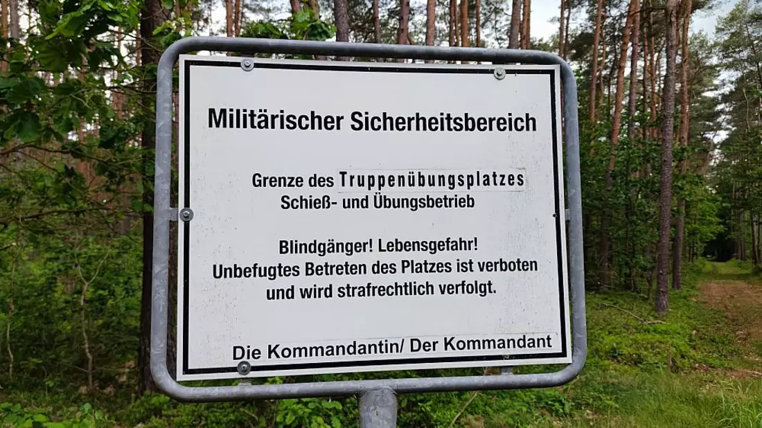 Militärischer Sicherheitsbereich (Archiv) - Bild: über dts Nachrichtenagentur