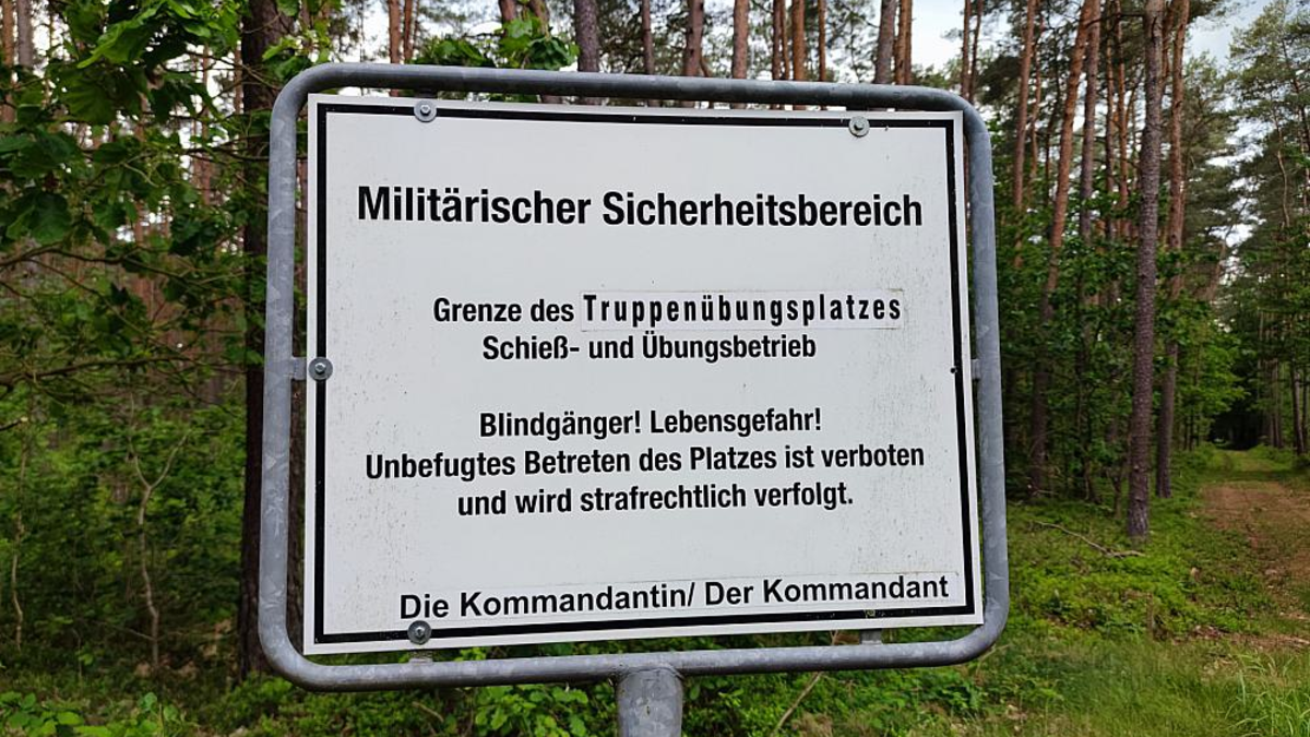 Militärischer Sicherheitsbereich (Archiv) - Foto: über dts Nachrichtenagentur