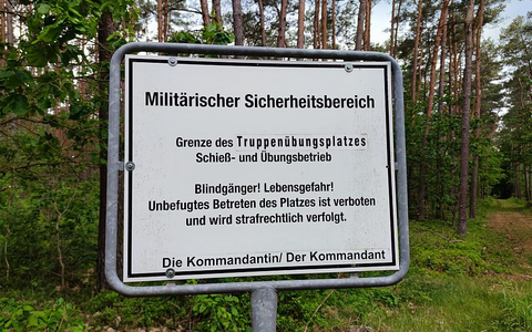 Militärischer Sicherheitsbereich (Archiv) - Foto: über dts Nachrichtenagentur