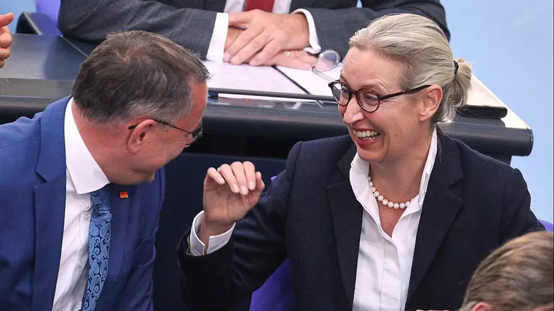 Tino Chrupalla und Alice Weidel (Archiv) - Bild: über dts Nachrichtenagentur