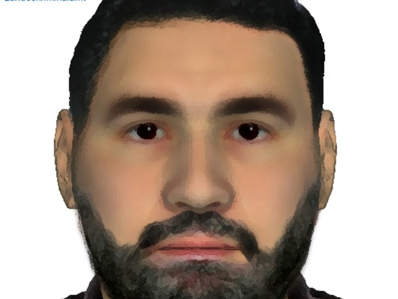 POL-F: 250423 - 0434 Frankfurt - Gallus: Schwerer Raub in Wohnung - Zeugen gesucht - Phantombild eines Täter - Foto: presseportal.de