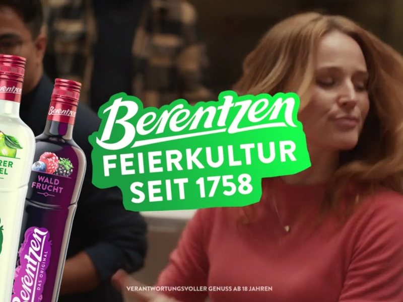 Berentzen feiert TV-Comeback mit innovativer Advanced-TV-Kampagne von Seven.One Media - Foto: presseportal.de