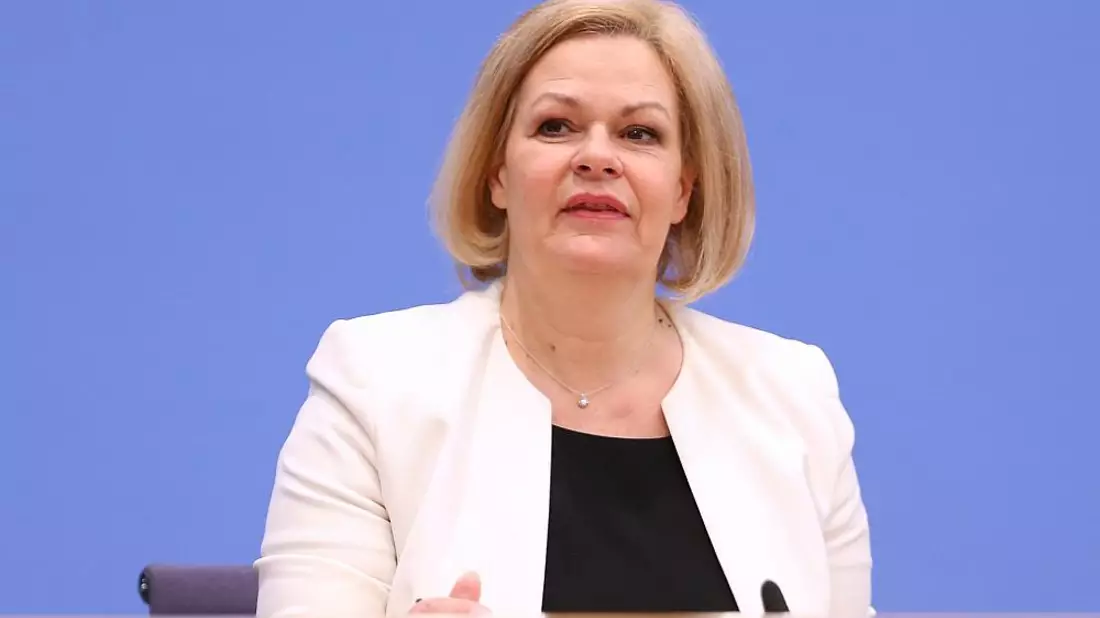 Nancy Faeser (Archiv) - Bild: über dts Nachrichtenagentur