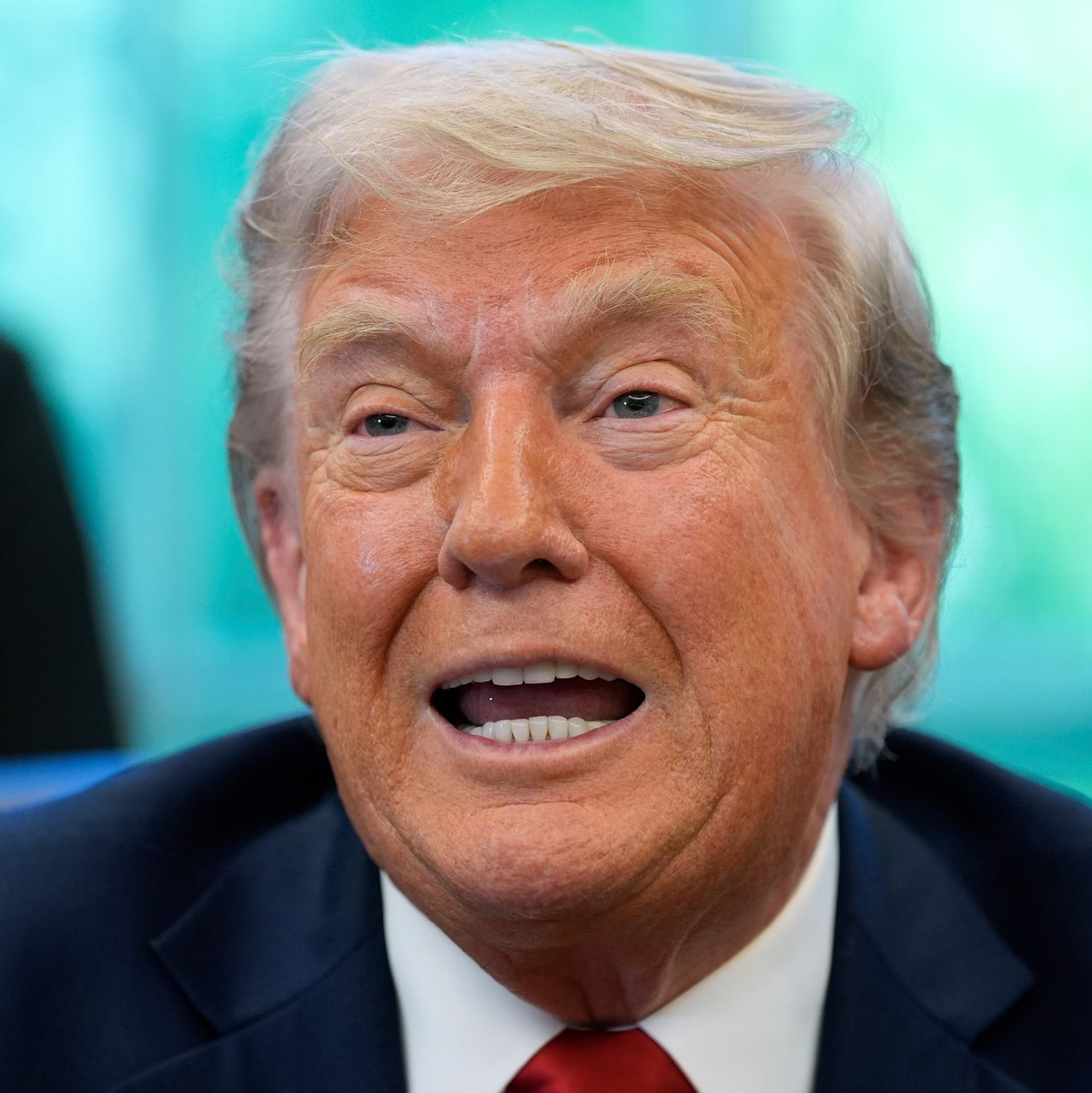 Trump will in den nächsten zwei bis drei Wochen Zölle festsetzen.  - Foto: Alex Brandon/AP/dpa