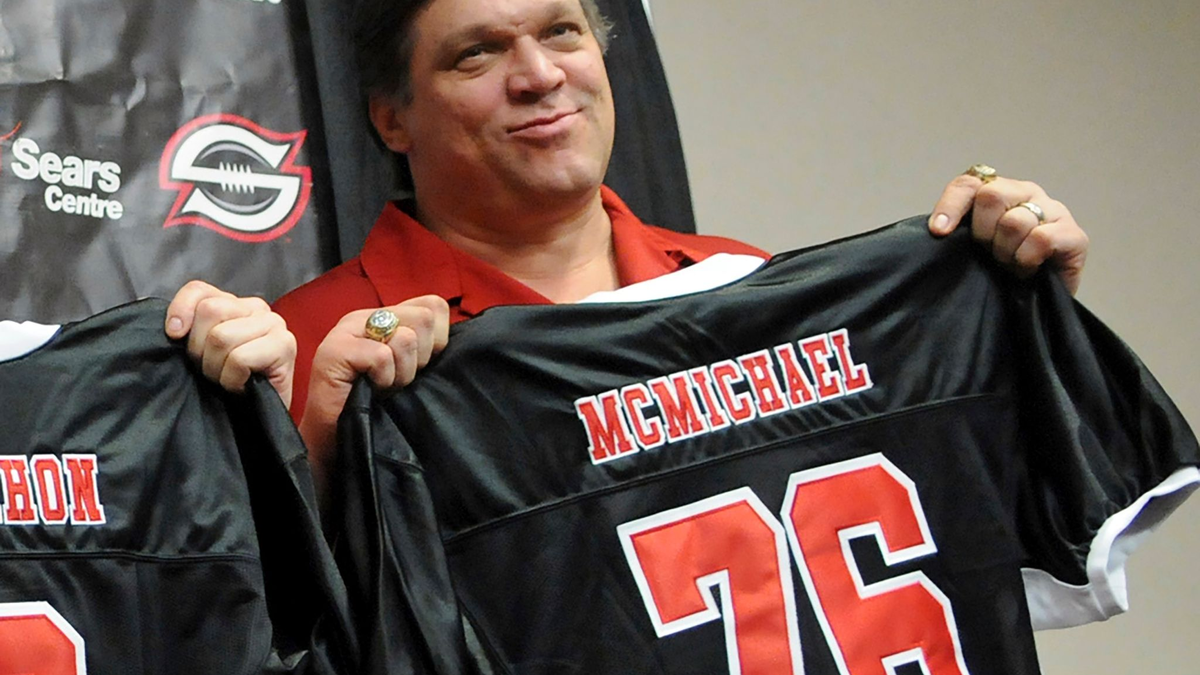 War nach seiner Karriere auch Trainer: Steve McMichael - Foto: John J. Kim/Chicago Sun-Times/AP/dpa