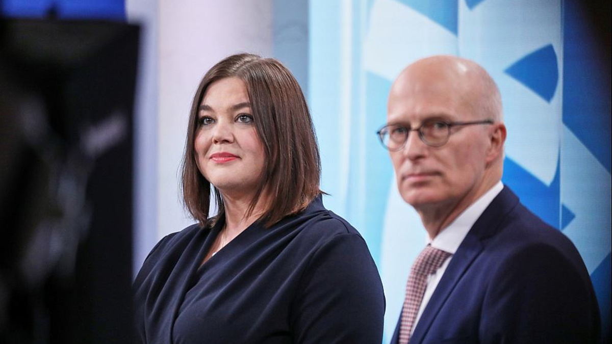 Katharina Fegebank und Peter Tschentscher (Archiv) - Foto: über dts Nachrichtenagentur