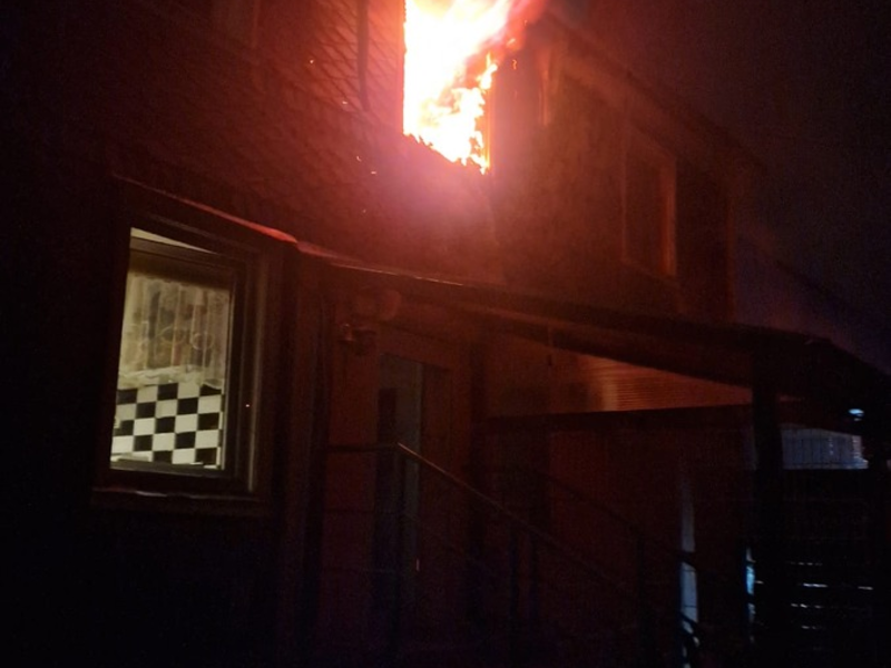 FW-RS: Dachstuhlbrand in Großhülsberg, Remscheid - Foto: presseportal.de