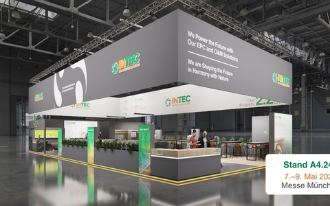 INTEC Energy Solutions stellt auf der INTERSOLAR Europe 2025 aus - Foto: presseportal.de