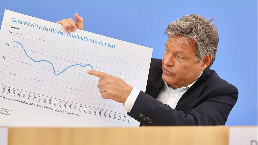 Vorstellung der Frühjahrsprojektion 2025 der Bundesregierung am 24.04.2025 - Bild: über dts Nachrichtenagentur