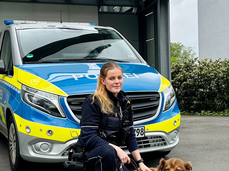 POL-ME: Glückliches Einsatzende für den Australian Sheperd Gery - 2507088 - Foto: presseportal.de