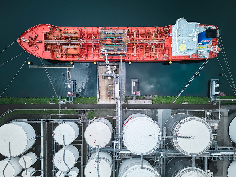 Messer schließt Pre-FEED-Studie für CO2-Terminal von Ambrian Energy im Hafen Bremen positiv ab - Foto: presseportal.de