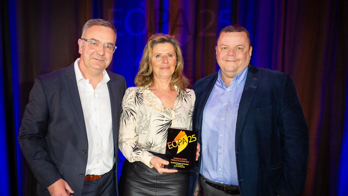 Intelligente Organisation im Trend - DYMO® LetraTag 200B gewinnt die prestigeträchtige Auszeichnung „BUSINESS PRODUCT OF THE YEAR“ - Foto: presseportal.de
