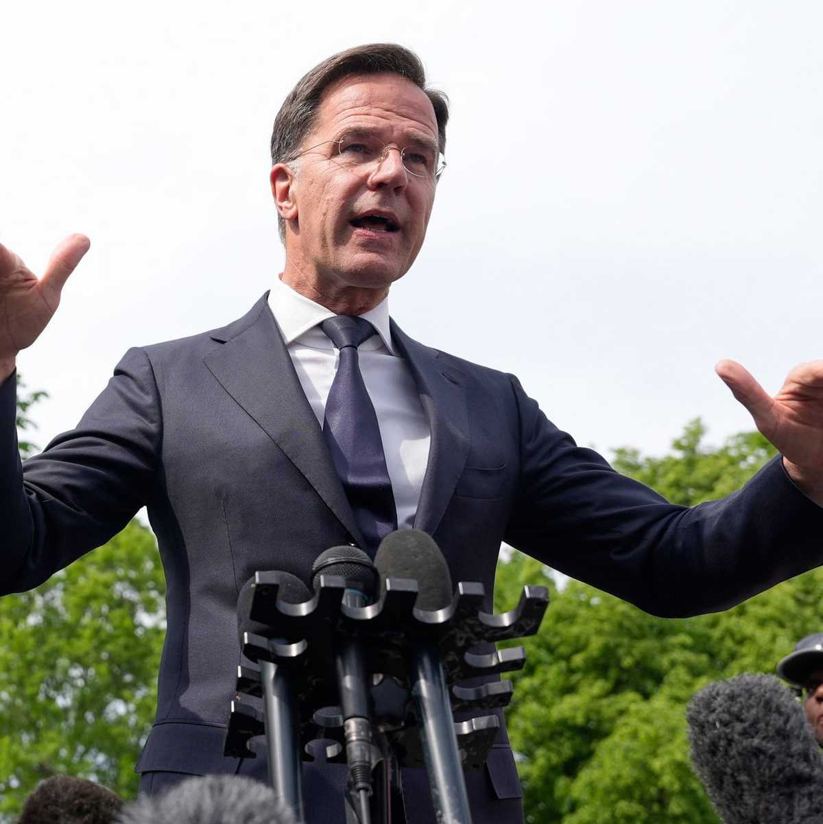 Nato-Generalsekretär Mark Rutte sieht Russland als eine langfristige Bedrohung für das Nato-Gebiet.  - Foto: Alex Brandon/AP/dpa