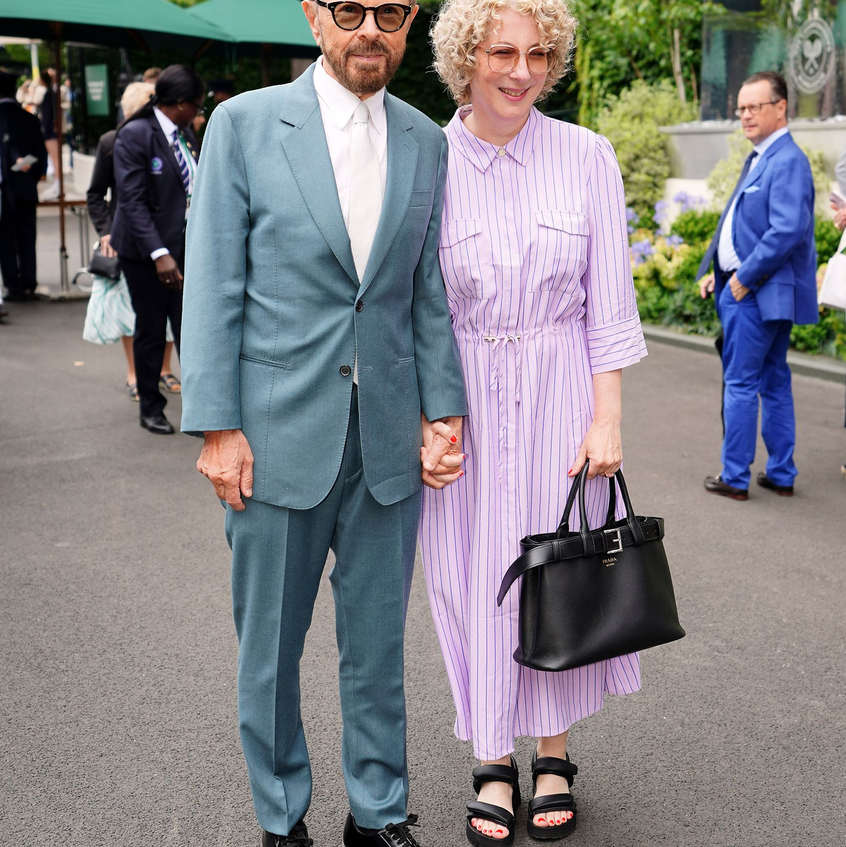 2024 heiratete Björn Ulvaeus die Dänin Christina Sas (Archivbild). - Foto: Zac Goodwin/PA Wire/dpa