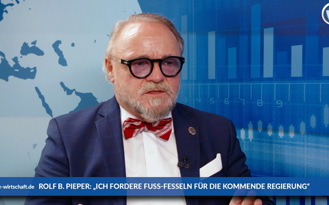 Rolf B. Pieper (TRI Concept): „Ich fordere für die kommende Regierung Fuss-Fesseln - Foto: inside-wirtschaft.de