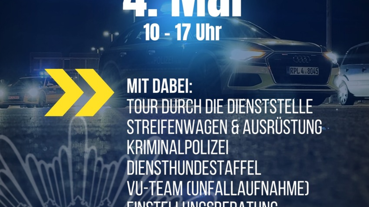 POL-PDMY: POLIZEI zum Erleben und Anfassen - Foto: presseportal.de