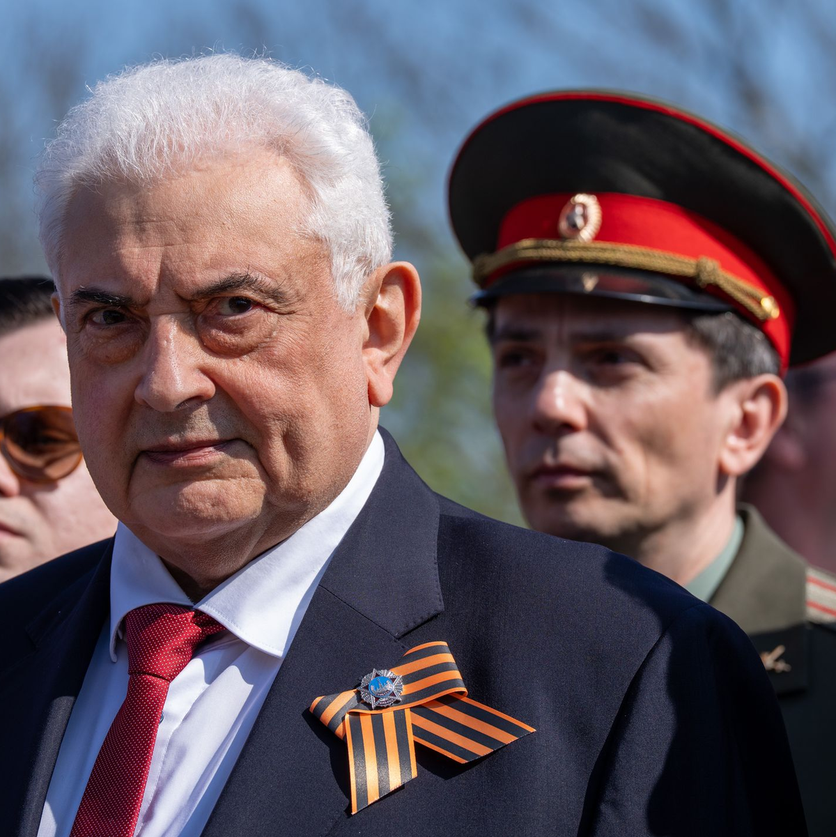 Die Teilnahme des russischen Botschafters an der Gedenkveranstaltung in Torgau war vorab umstritten - er fühlte sich nach eigenem Bekunden trotzdem willkommen.  - Foto: Soeren Stache/dpa