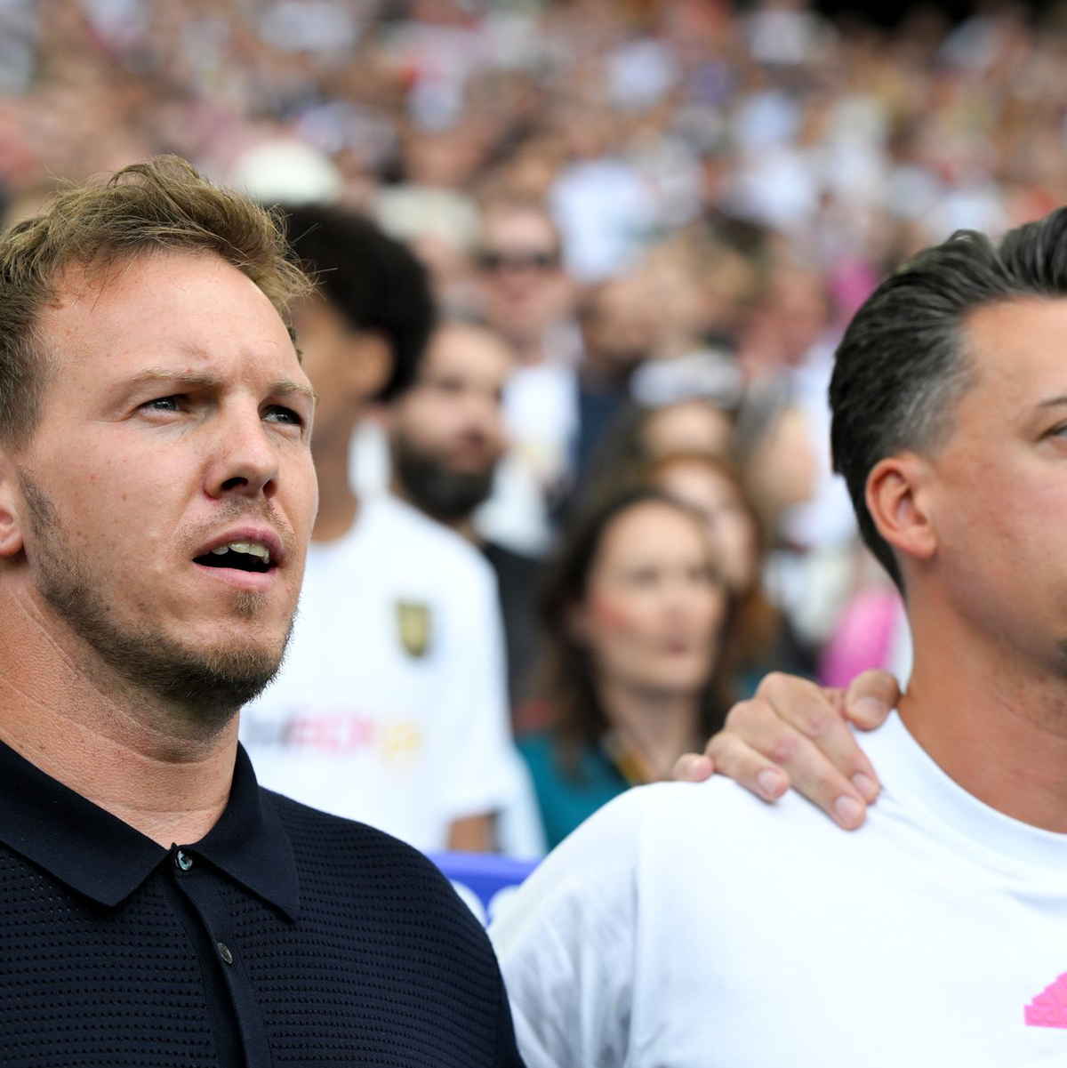Gemeinsame Zeit endet: Nagelsmann und Wagner. - Foto: Federico Gambarini/dpa