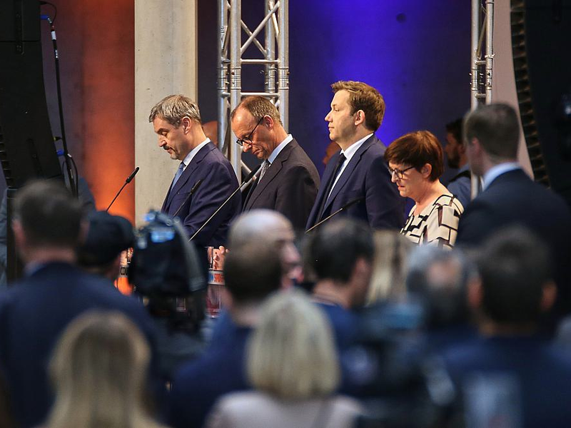 Söder, Merz, Klingbeil, Esken (Archiv) - Foto: über dts Nachrichtenagentur