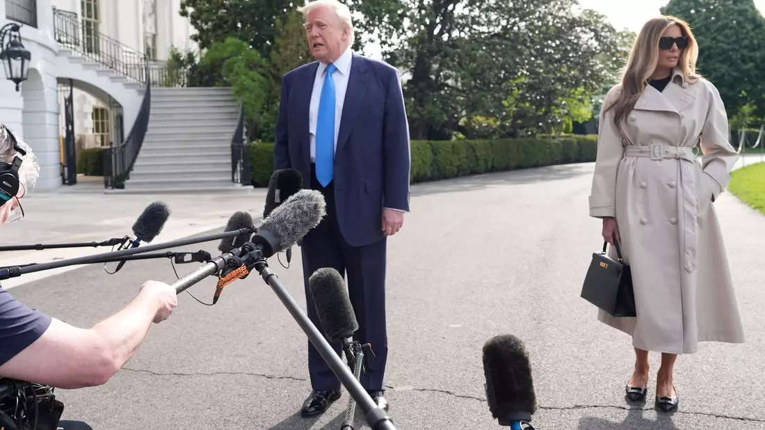 Trump bleibt vage zu Gesprächen mit China - Bild: Alex Brandon/AP/dpa