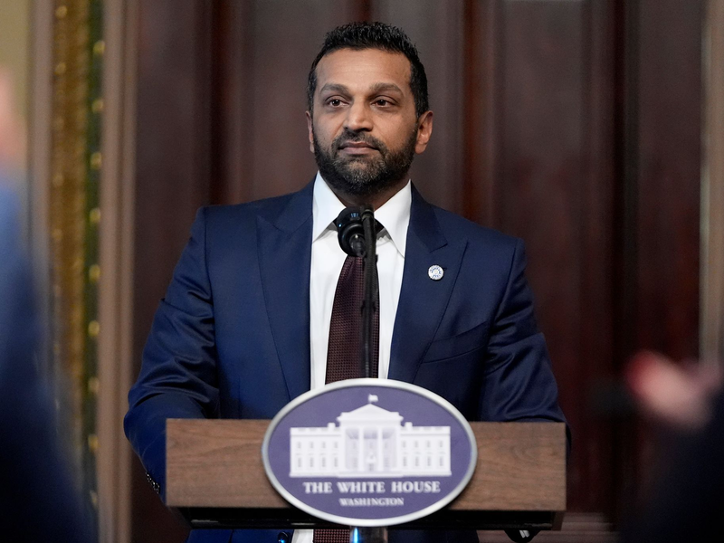 FBI-Direktor Patel erhebt Vorwürfe gegen eine Richterin in Milwaukee. (Archivbild) - Foto: Mark Schiefelbein/AP/dpa