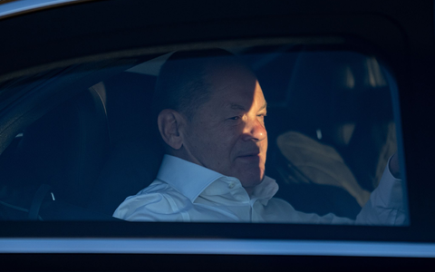 Söder bei der Ankunft in Rom. - Foto: Fabian Sommer/dpa