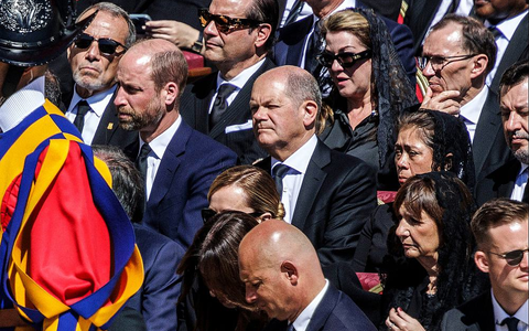 Olaf Scholz beim Papst-Begräbnis am 26.04.2025 - Foto: Butzmann, Dominik/BPA, Text: über dts Nachrichtenagentur Olaf Scholz beim Papst-Begräbnis am 26.04.2025 - Foto: Butzmann, Dominik/BPA, Text: über dts Nachrichtenagentur