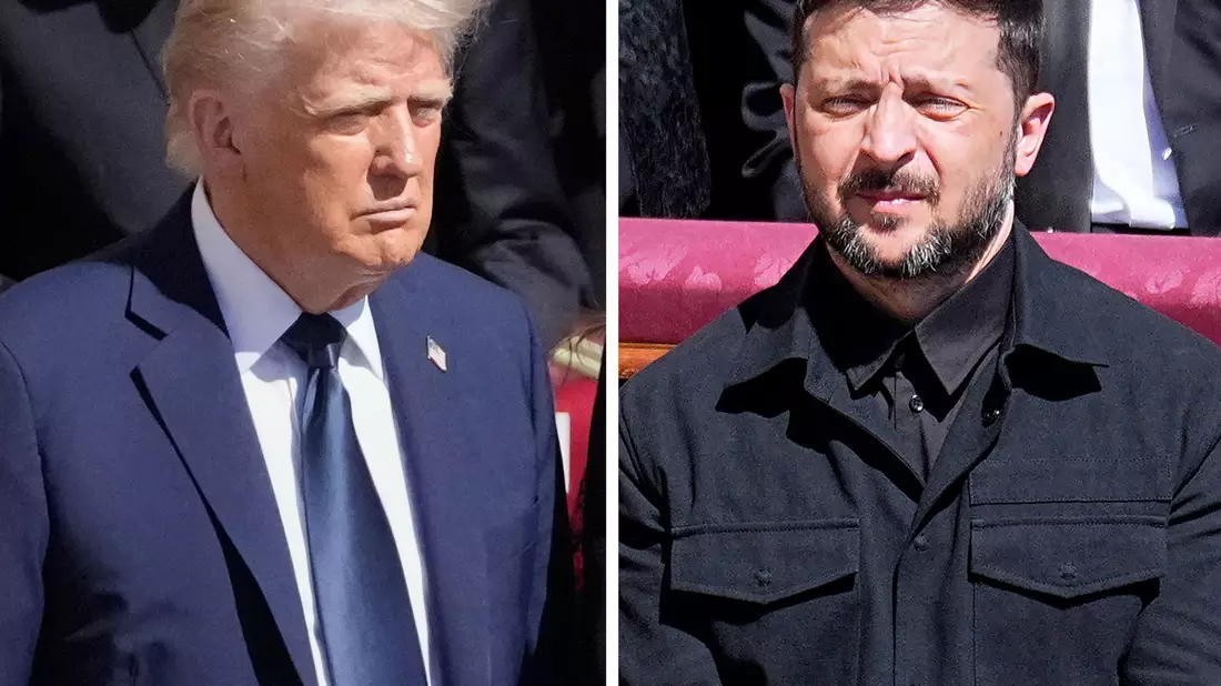 Trump und Selenskyj. - Bild: Kappeler/Schreiber/AP/dpa