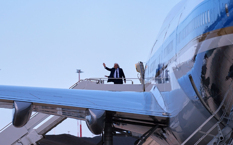 Trump äußert sich nach seinem Treffen mit Selenskyj mit klaren Worten.  - Foto: Evan Vucci/AP/dpa
