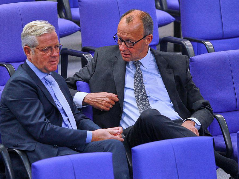 Norbert Röttgen und Friedrich Merz (Archiv) - Foto: über dts Nachrichtenagentur