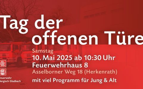 FW-GL: Tag der offenen Tür des Löschzugs 9 - Bensberg im Feuerwehrhaus 8 in Herkenrath - Erlebnisreicher Aktionstag für die ganze Familie - Foto: presseportal.de