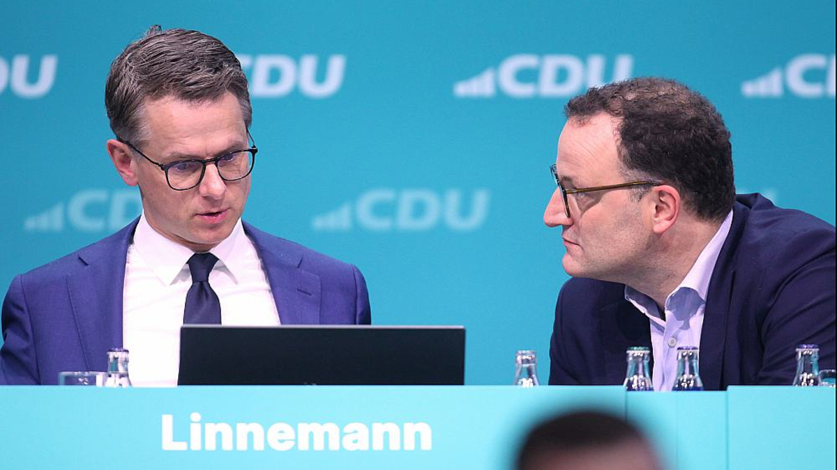 Carsten Linnemann und Jens Spahn (Archiv) - Foto: über dts Nachrichtenagentur