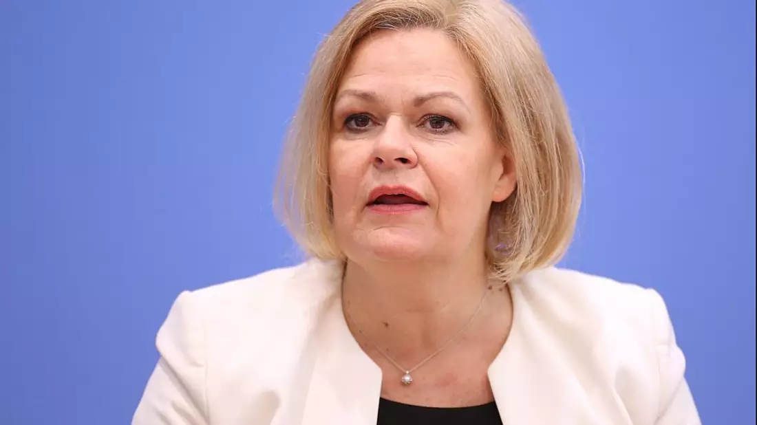Nancy Faeser (Archiv) - Bild: über dts Nachrichtenagentur