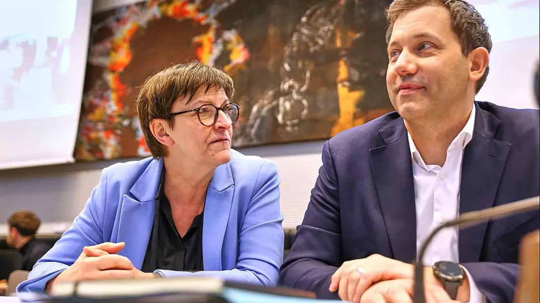 Saskia Esken und Lars Klingbeil (Archiv) - Bild: über dts Nachrichtenagentur