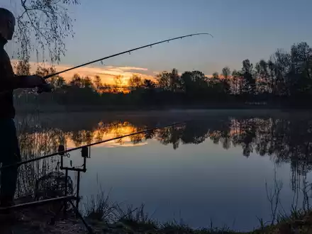 Die Stimmung bei den Anglern in Brandenburg ist getrübt: Die «Anglerkönigin 2024» wird nach einem besonders großen Fang ausgezeichnet, aber mit Hassnachrichten im Netz konfrontiert.  (Symbolbild) - Foto: Frank Hammerschmidt/dpa