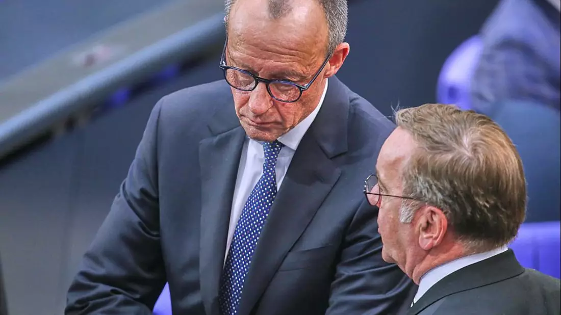Friedrich Merz und Boris Pistorius (Archiv) - Bild: über dts Nachrichtenagentur