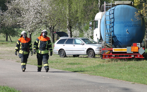 FW-ROW: Kreisfeuerwehrbereitschaft Rotenburg-Mitte übt zwei Tage in Celle-Scheuen - Foto: presseportal.de