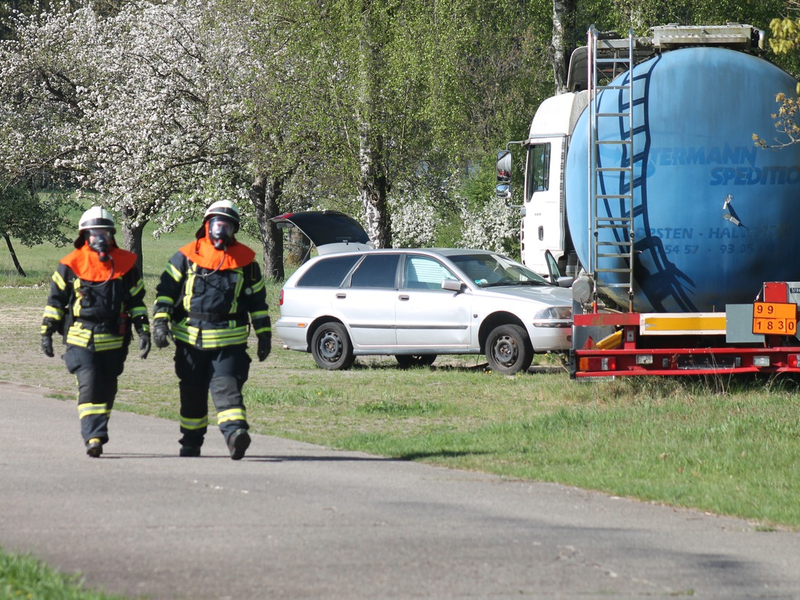 FW-ROW: Kreisfeuerwehrbereitschaft Rotenburg-Mitte übt zwei Tage in Celle-Scheuen - Foto: presseportal.de