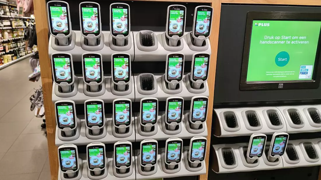 Barcode-Scanner in einem Supermarkt in den Niederlanden (Archiv) - Bild: über dts Nachrichtenagentur
