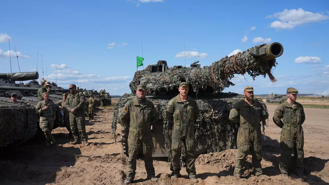 Deutsche Soldaten unterstützen derzeit die Sicherung der Nato-Ostflanke in Litauen. (Archivbild) - Bild: Soeren Stache/dpa