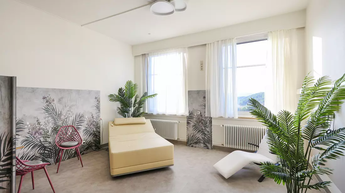 KLAFS-Pendelliege SWAY - Bild: Diak Klinikum/KLAFS GmbH über pressetext.de