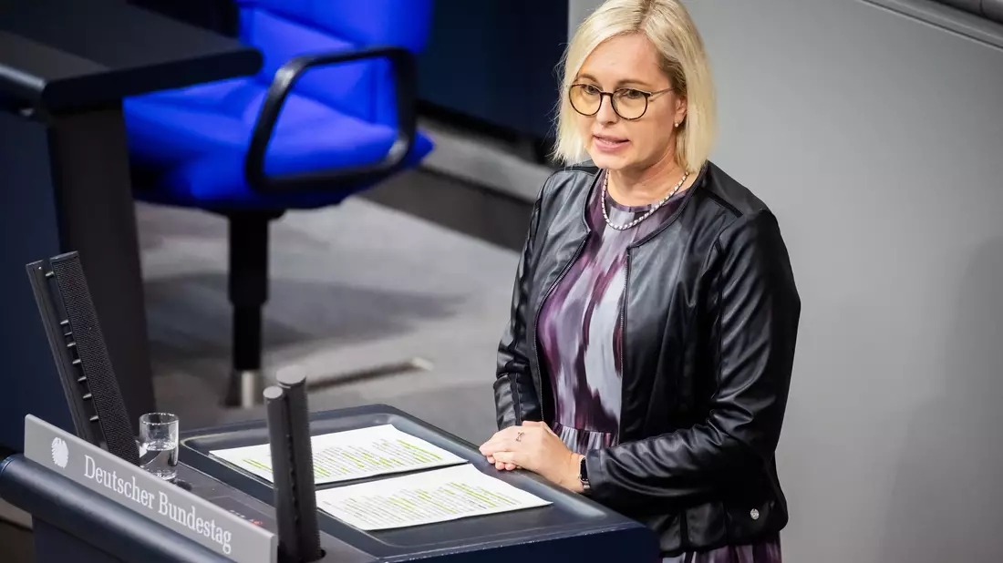 Die CDU-Politikerin Christiane Schenderlein soll in der neuen Bundesregierung Staatsministerin für den Sport und das Ehrenamt werden. - Bild: Christoph Soeder/dpa